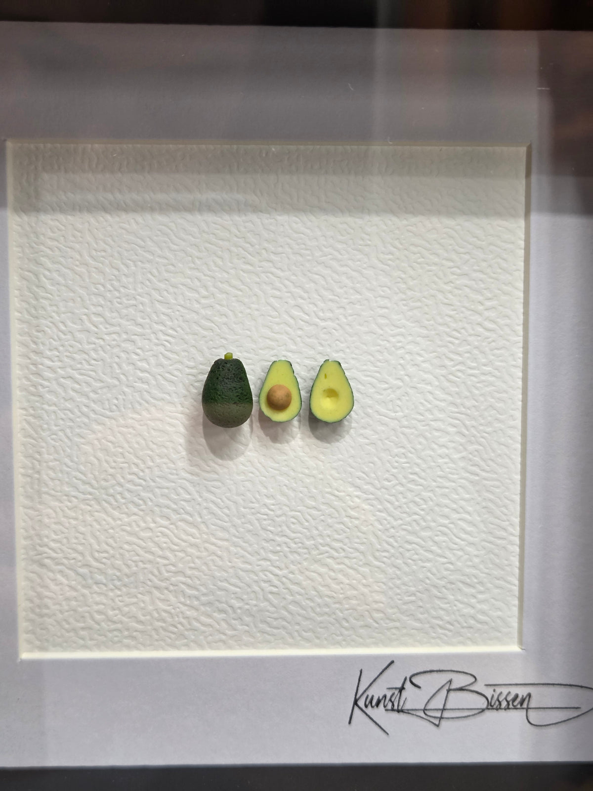 Kunstbissen Avocado