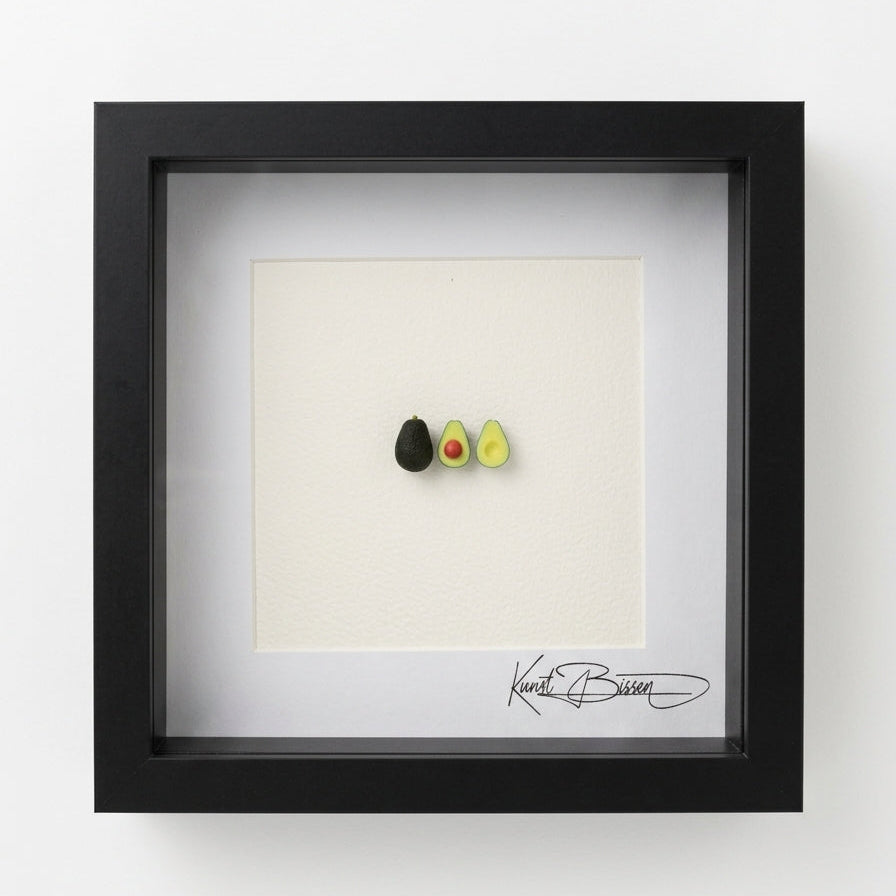 Kunstbissen Avocado