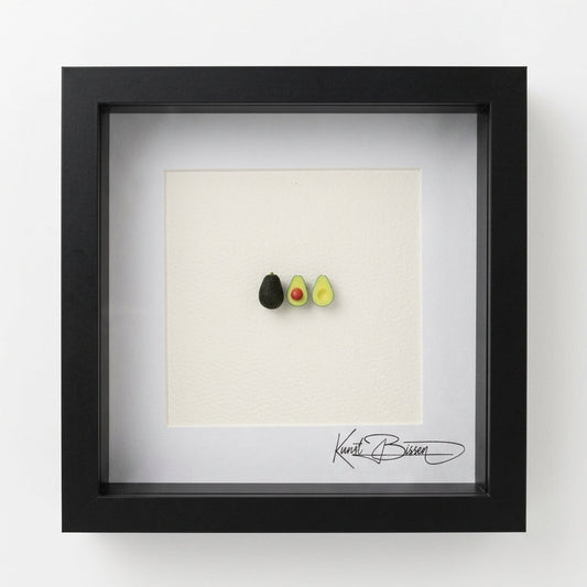 Kunstbissen Avocado